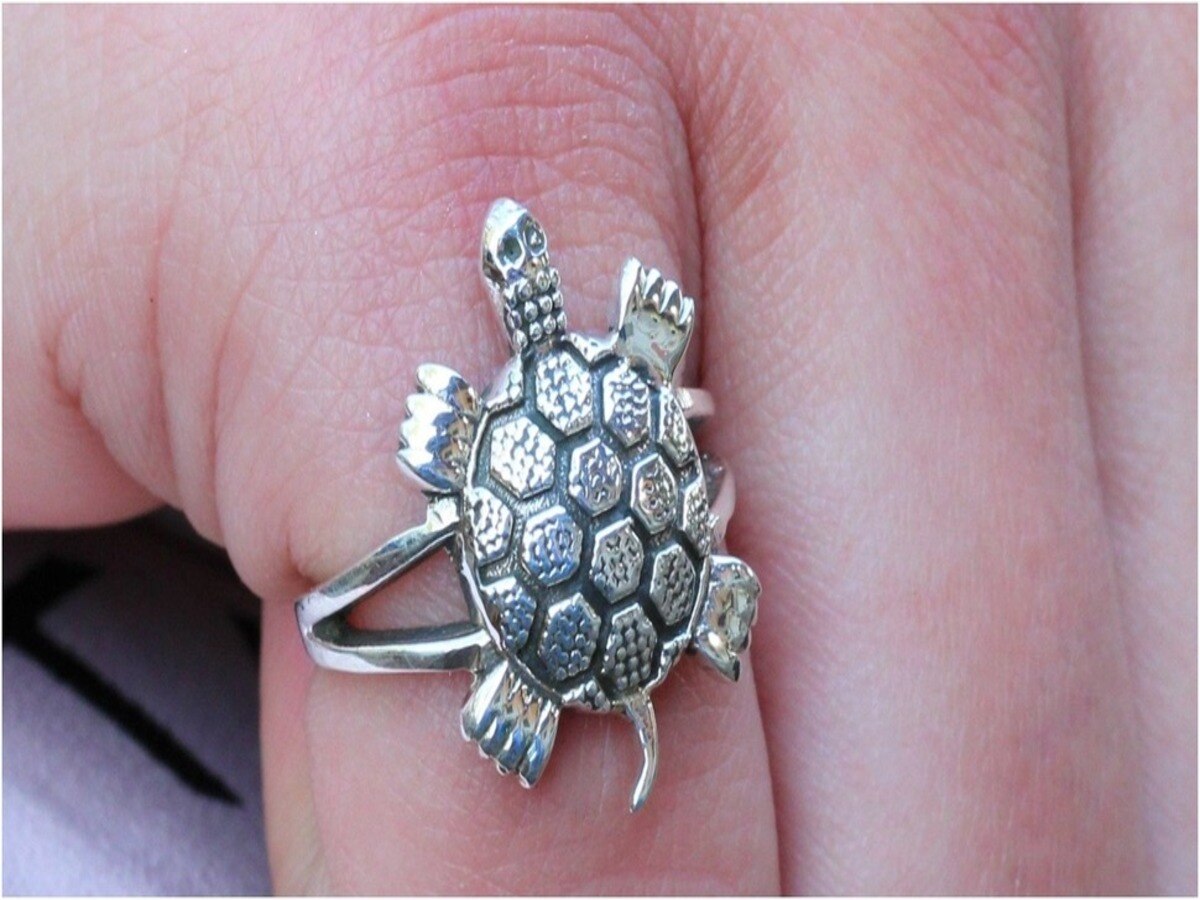 ANAND INDIA Meru Ring Adjustable Tortoise Ring for Men and Women for Good  Luck : Amazon.in: Fashion